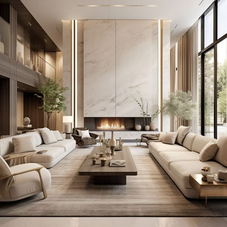 modern elegance of luxurious living interior design fh