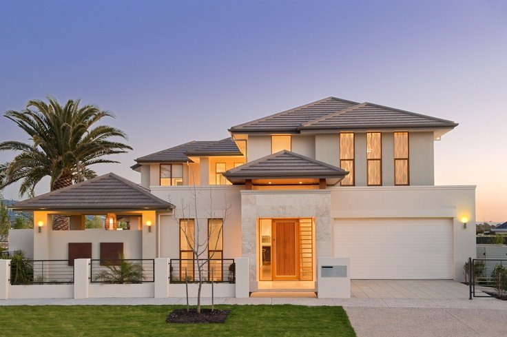 the grandview is a showpiece home with a luxurious resort style theme